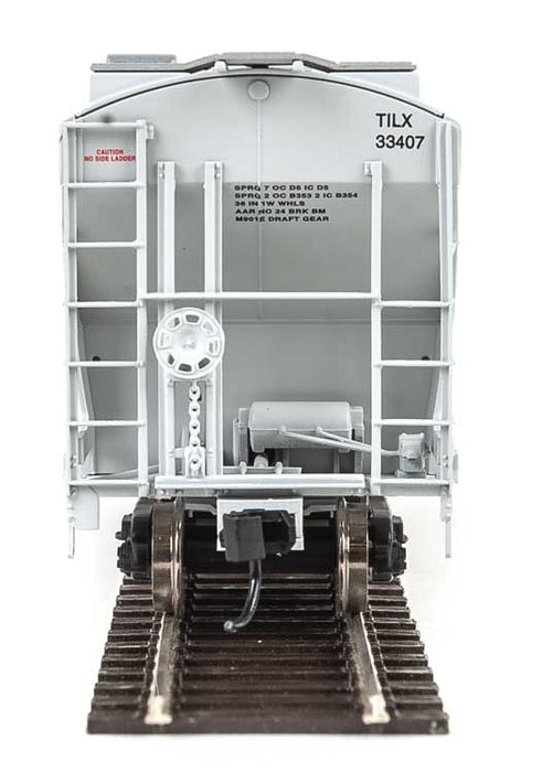 Walthers 910-7551 HO 39' Trinity 3281 2-Bay Covered Hopper txi TILX 33407