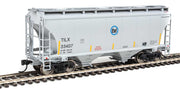 Walthers 910-7551 HO 39' Trinity 3281 2-Bay Covered Hopper txi TILX 33407