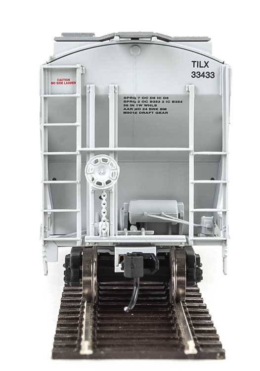 Walthers 910-7552 HO 39' Trinity 3281 2-Bay Covered Hopper txi TILX 33433