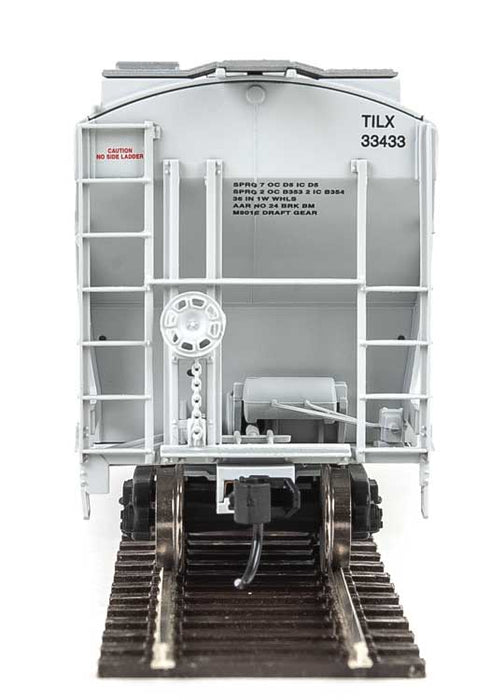 Walthers 910-7552 HO 39' Trinity 3281 2-Bay Covered Hopper txi TILX 33433