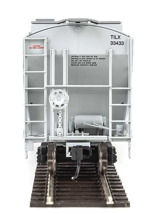 Walthers 910-7552 HO 39' Trinity 3281 2-Bay Covered Hopper txi TILX 33433