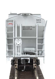 Walthers 910-7553 HO 39' Trinity 3281 2-Bay Covered Hopper GATX/GACX 53723