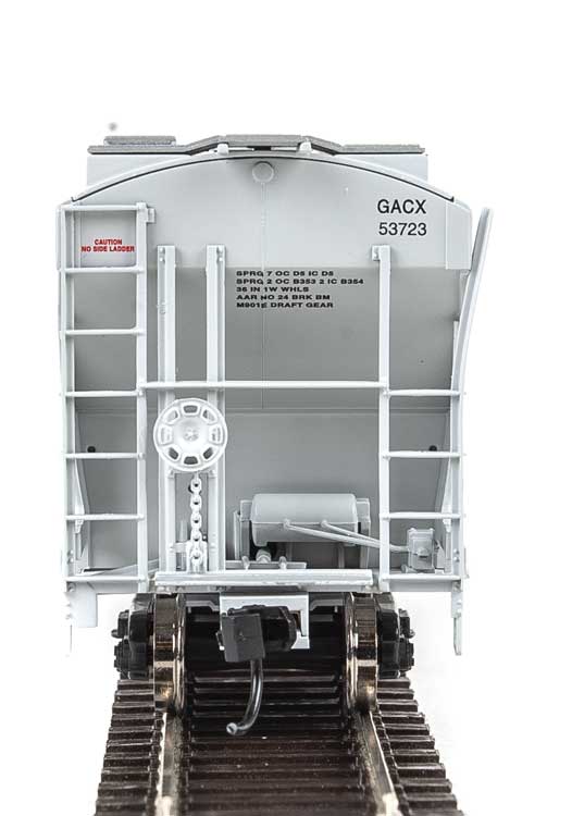 Walthers 910-7553 HO 39' Trinity 3281 2-Bay Covered Hopper GATX/GACX 53723