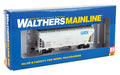 Walthers 910-7553 HO 39' Trinity 3281 2-Bay Covered Hopper GATX/GACX 53723