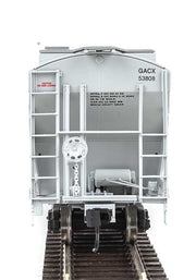 Walthers 910-7555 HO 39' Trinity 3281 2-Bay Covered Hopper GATX/GACX 53808