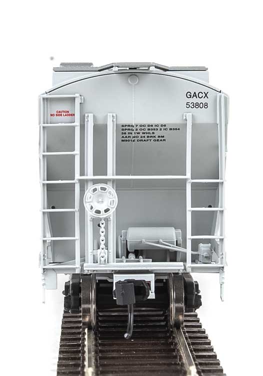 Walthers 910-7555 HO 39' Trinity 3281 2-Bay Covered Hopper GATX/GACX 53808