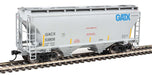 Walthers 910-7555 HO 39' Trinity 3281 2-Bay Covered Hopper GATX/GACX 53808