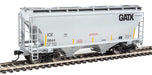 Walthers 910-7560 HO 39' Trinity 3281 2-Bay Covered Hopper Iowa, Chicago & Eastern (GATX) ICE 9844