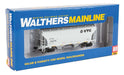 Walthers 910-7564 HO 39' Trinity 3281 2-Bay Covered Hopper VTG North America VTGX 350008
