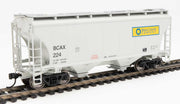 Walthers 910-7565 HO 39' Trinity 3281 2 Bay Covered Hopper Blue Circle Cement BCAX 224