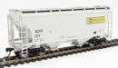Walthers 910-7565 HO 39' Trinity 3281 2 Bay Covered Hopper Blue Circle Cement BCAX 224