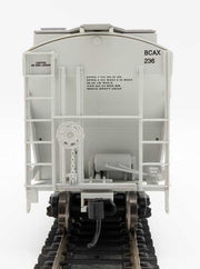 Walthers 910-7566 HO 39' Trinity 3281 2 Bay Covered Hopper Blue Circle Cement BCAX 236