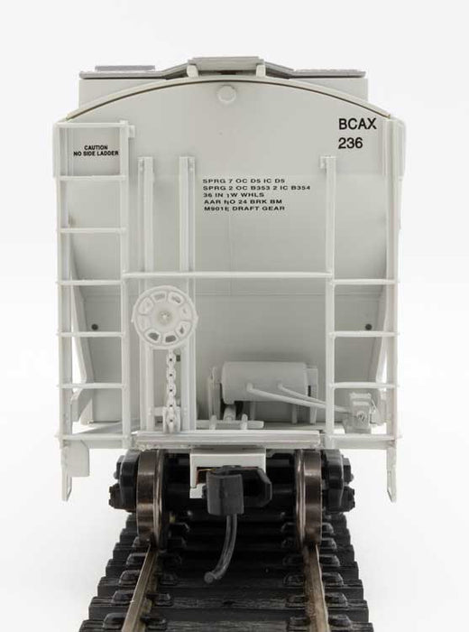 Walthers 910-7566 HO 39' Trinity 3281 2 Bay Covered Hopper Blue Circle Cement BCAX 236