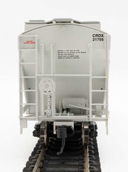 Walthers 910-7573 HO 39' Trinity 3281 2 Bay Covered Hopper CRDX 21755