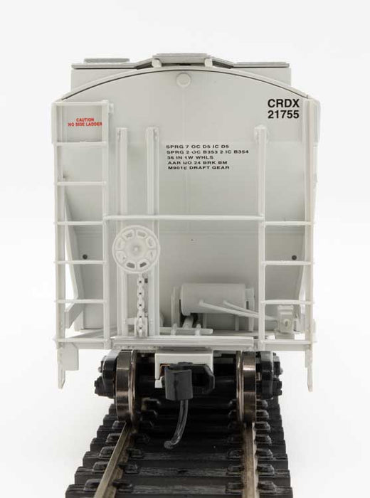 Walthers 910-7573 HO 39' Trinity 3281 2 Bay Covered Hopper CRDX 21755