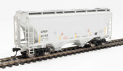 Walthers 910-7573 HO 39' Trinity 3281 2 Bay Covered Hopper CRDX 21755