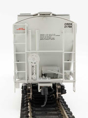 Walthers 910-7574 HO 39' Trinity 3281 2 Bay Covered Hopper CRDX 21768