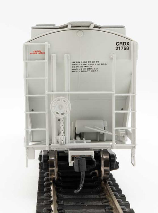 Walthers 910-7574 HO 39' Trinity 3281 2 Bay Covered Hopper CRDX 21768