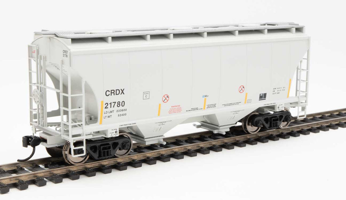 Walthers 910-7575 HO 39' Trinity 3281 2 Bay Covered Hopper CRDX 21780