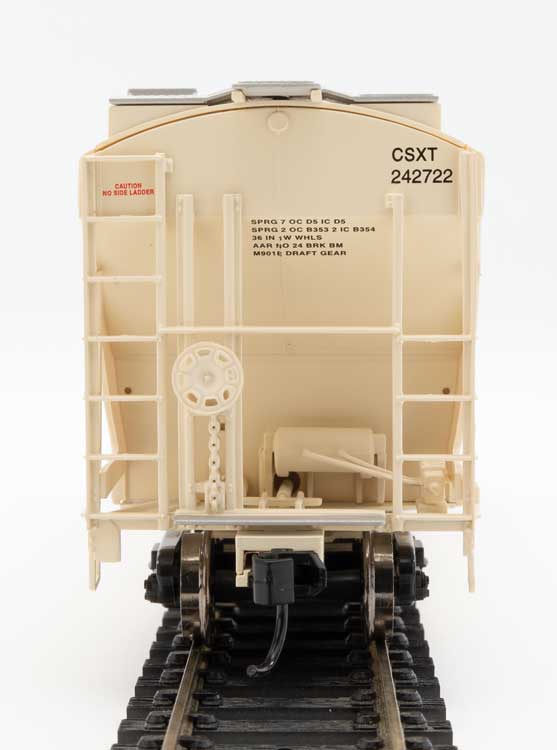 Walthers 910-7578 HO 39' Trinity 3281 2 Bay Covered Hopper Boxcar Logo CSXT 242722