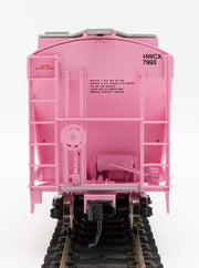 Walthers 910-7581 HO 39' Trinity 3281 2 Bay Covered Hopper Haliburton HWCX 7993