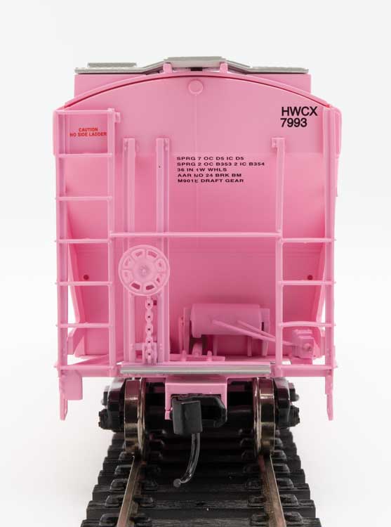 Walthers 910-7581 HO 39' Trinity 3281 2 Bay Covered Hopper Haliburton HWCX 7993