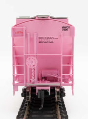 Walthers 910-7582 HO 39' Trinity 3281 2 Bay Covered Hopper Haliburton HWCX 7996