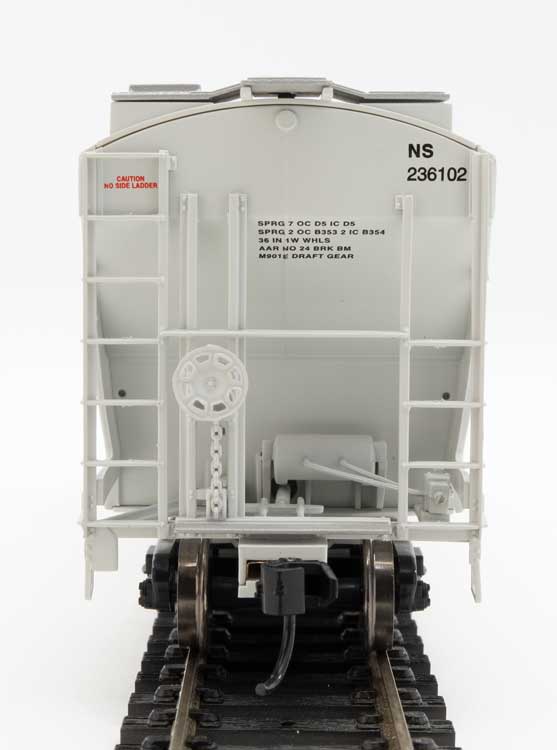 Walthers 910-7587 HO 39' Trinity 3281 2 Bay Covered Hopper NS 236102