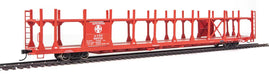 Walthers 910-8001 HO Scale Bi- Level Open Auto Carrier Santa Fe ATSF 88707