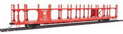 Walthers 910-8002 HO Scale Bi- Level Open Auto Carrier Santa Fe ATSF 88710