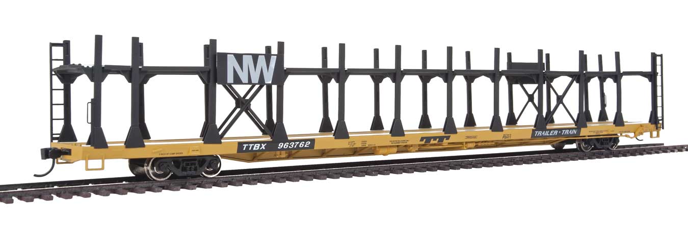 Walthers 910-8013 HO Scale Bi- Level Open Auto Carrier Norfolk & Western N&W TTBX 963762
