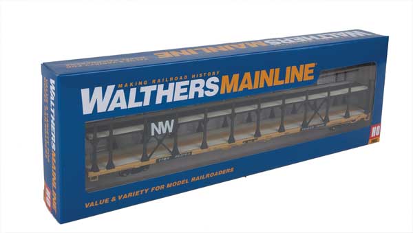 Walthers 910-8014 HO Scale Bi- Level Open Auto Carrier Norfolk & Western N&W TTBX 963763