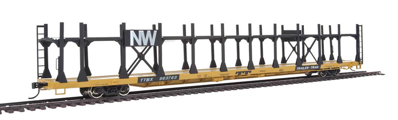 Walthers 910-8014 HO Scale Bi- Level Open Auto Carrier Norfolk & Western N&W TTBX 963763