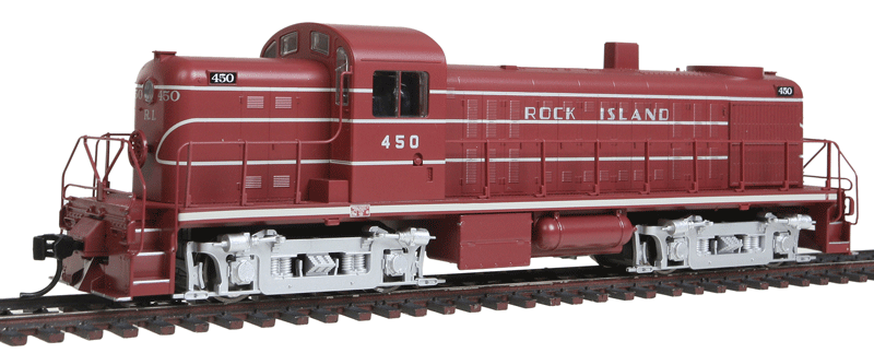 Walthers 910-9025 HO Scale ALCo Diesel Rock Island RI 454 - NOS