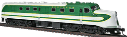 Walthers 910-9107 HO Scale ALCo DL-109 Southern 6401 with DCC - USED