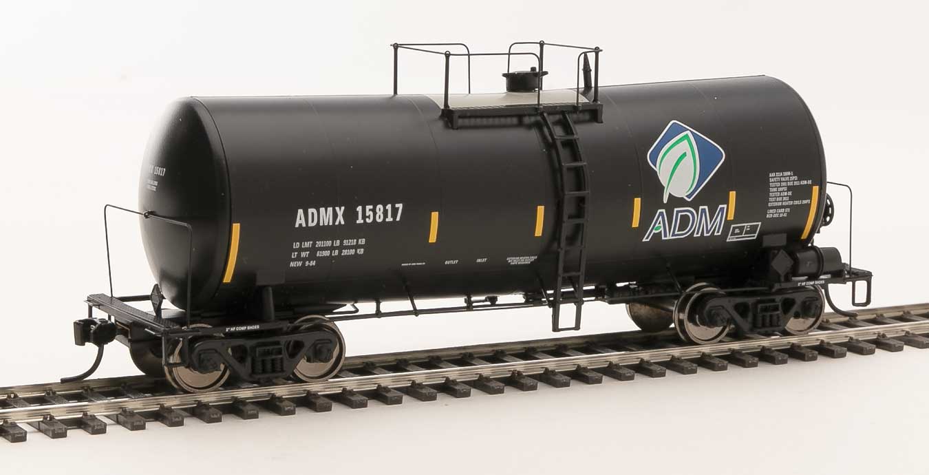 Walthers 920-100142 HO Scale 16,000 Gallon Funnel Flow Tank Car Corn Syrup ADMX 15817