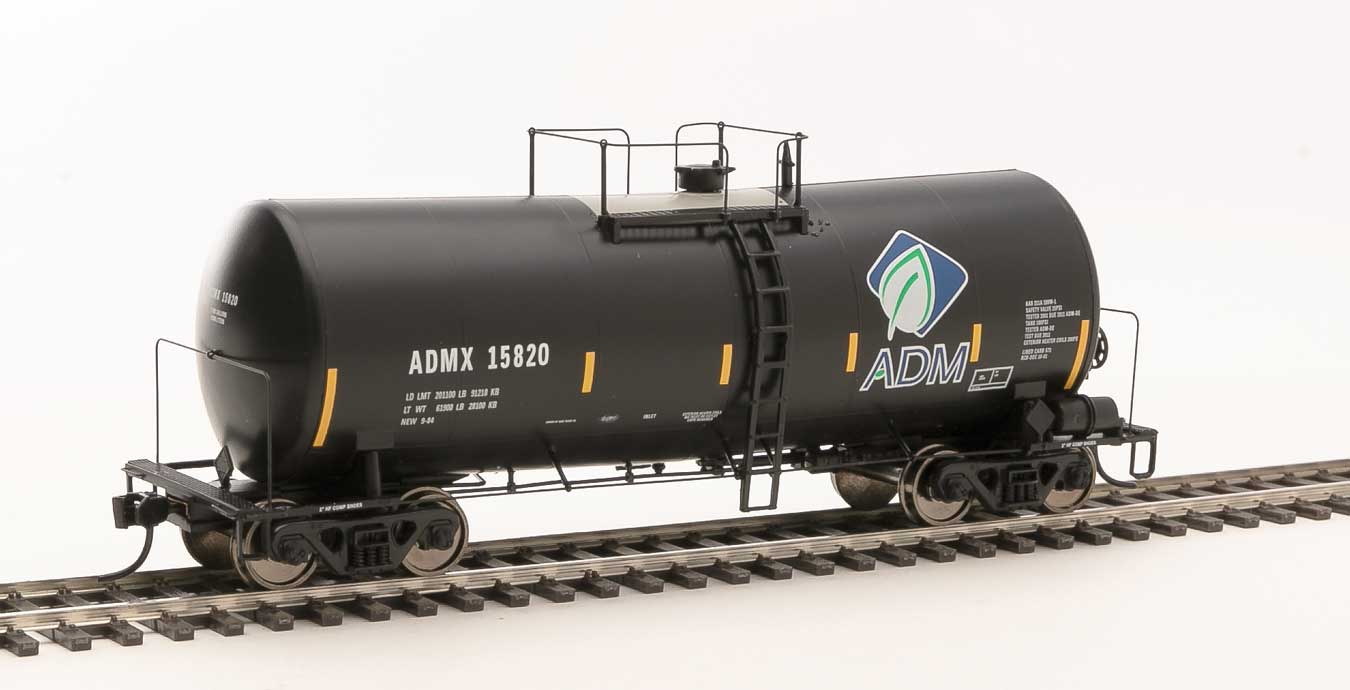 Walthers 920-100143 HO Scale 16,000 Gallon Funnel Flow Tank Car Corn Syrup ADMX 15820