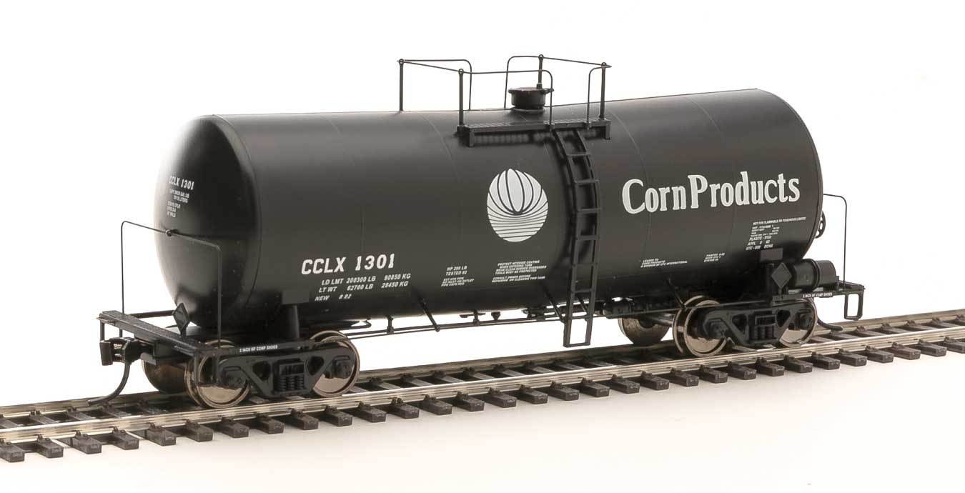 Walthers 920-100149 HO Scale 16,000 Gallon Funnel Flow Tank Car Corn Products Corp CCLX 1301