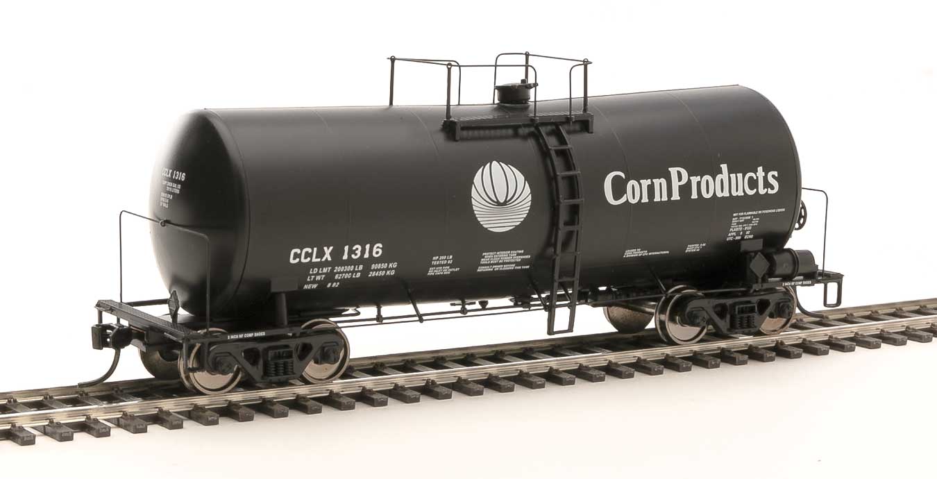 Walthers 920-100150 HO Scale 16,000 Gallon Funnel Flow Tank Car Corn Products Corp CCLX 1316