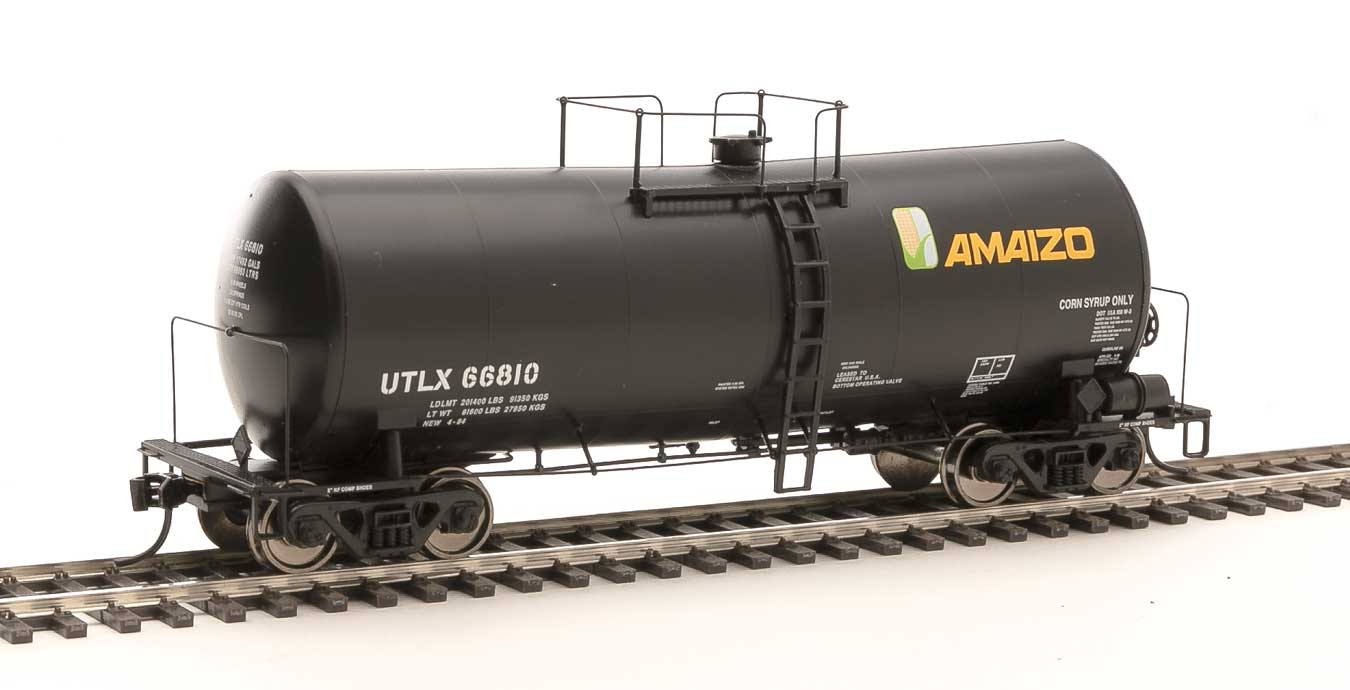 Walthers 920-100157 HO Scale 16,000 Gallon Funnel Flow Tank Car Amaizo UTLX 66810