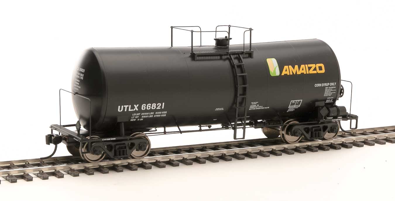 Walthers 920-100158 HO Scale 16,000 Gallon Funnel Flow Tank Car Amaizo UTLX 66821