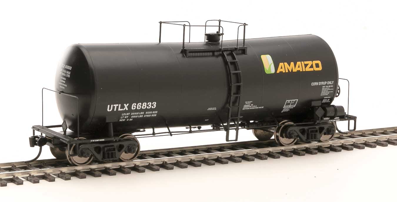 Walthers 920-100159 HO Scale 16,000 Gallon Funnel Flow Tank Car Amaizo UTLX 66833