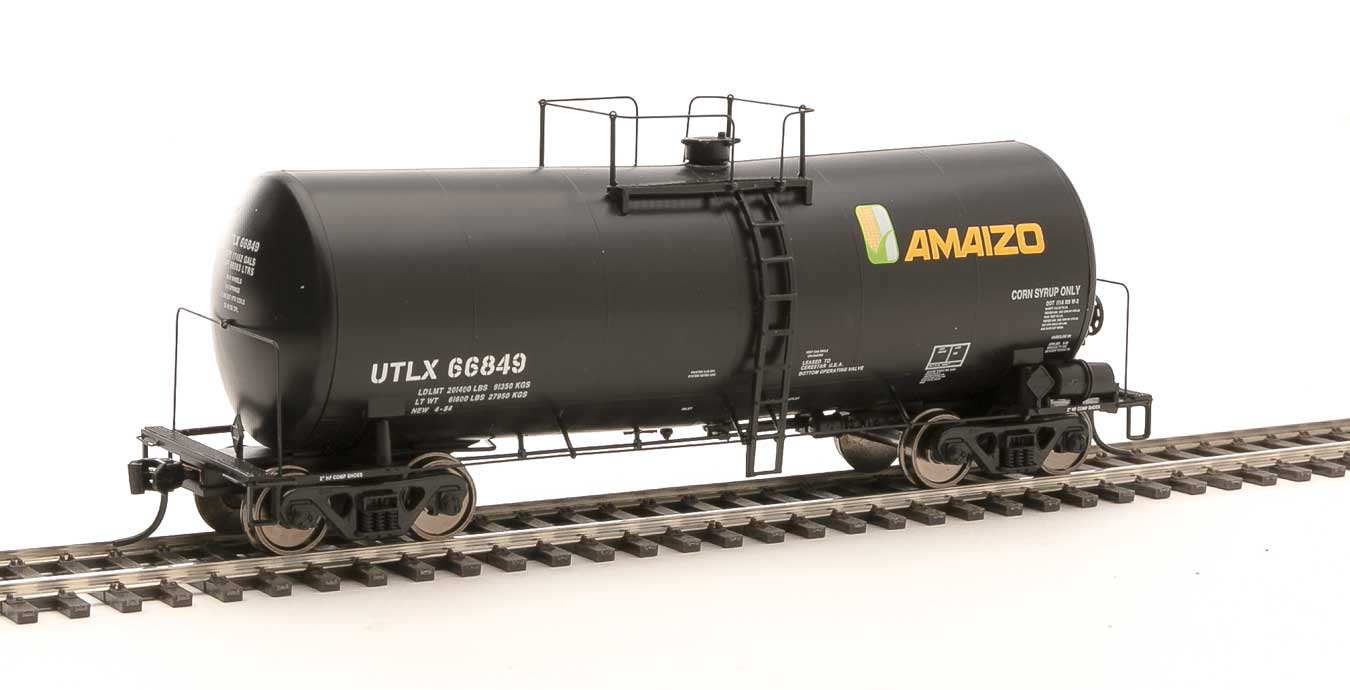 Walthers 920-100160 HO Scale 16,000 Gallon Funnel Flow Tank Car Amaizo UTLX 66849