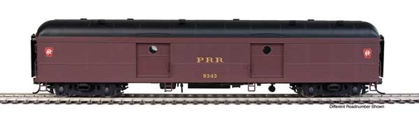 Walthers 920-17253 HO Scale Pennsylvania RR Class B60b Baggage Car (Tuscan/Keystone) PRR 9051
