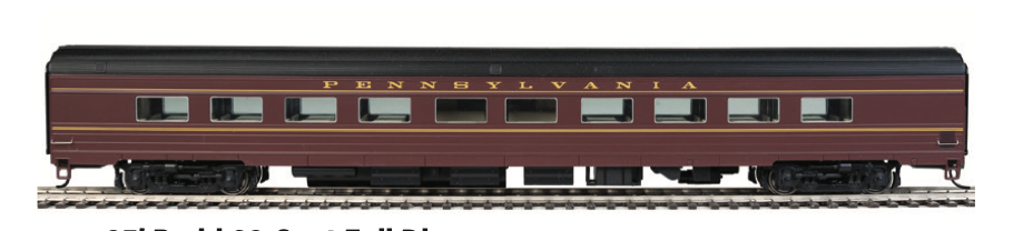 Walthers 920-828 HO Scale Pennsylvania Railroad PRR General Deluxe 13 Car Passenger Set #1