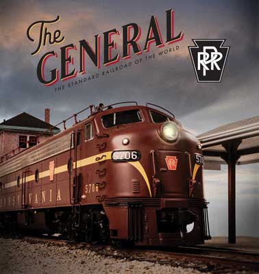 Walthers 920-830 HO Scale Pennsylvania PRR General Deluxe 3 Car Passenger Set Washington Section