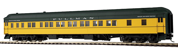 Walthers 932-10006 HO Scale 82' PS 12-1 Heavyweight Sleeper Chicago NorthWestern C&NW - NOS