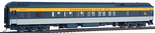 Walthers 932-10018 HO Scale 82' PS 12-1 Heavyweight Sleeper Chesapeake & Ohio C&O - NOS