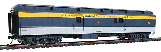 Walthers 932-10522 HO Scale 70' ACF  Heavyweight Baggage Car Chesapeake & Ohio - NOS