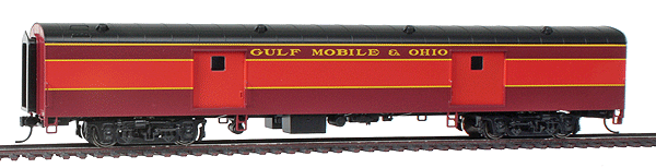 Walthers 932-15054 HO Scale 73' PS Heavyweight Baggage Car Gulf Mobile Ohio GM&O - NOS